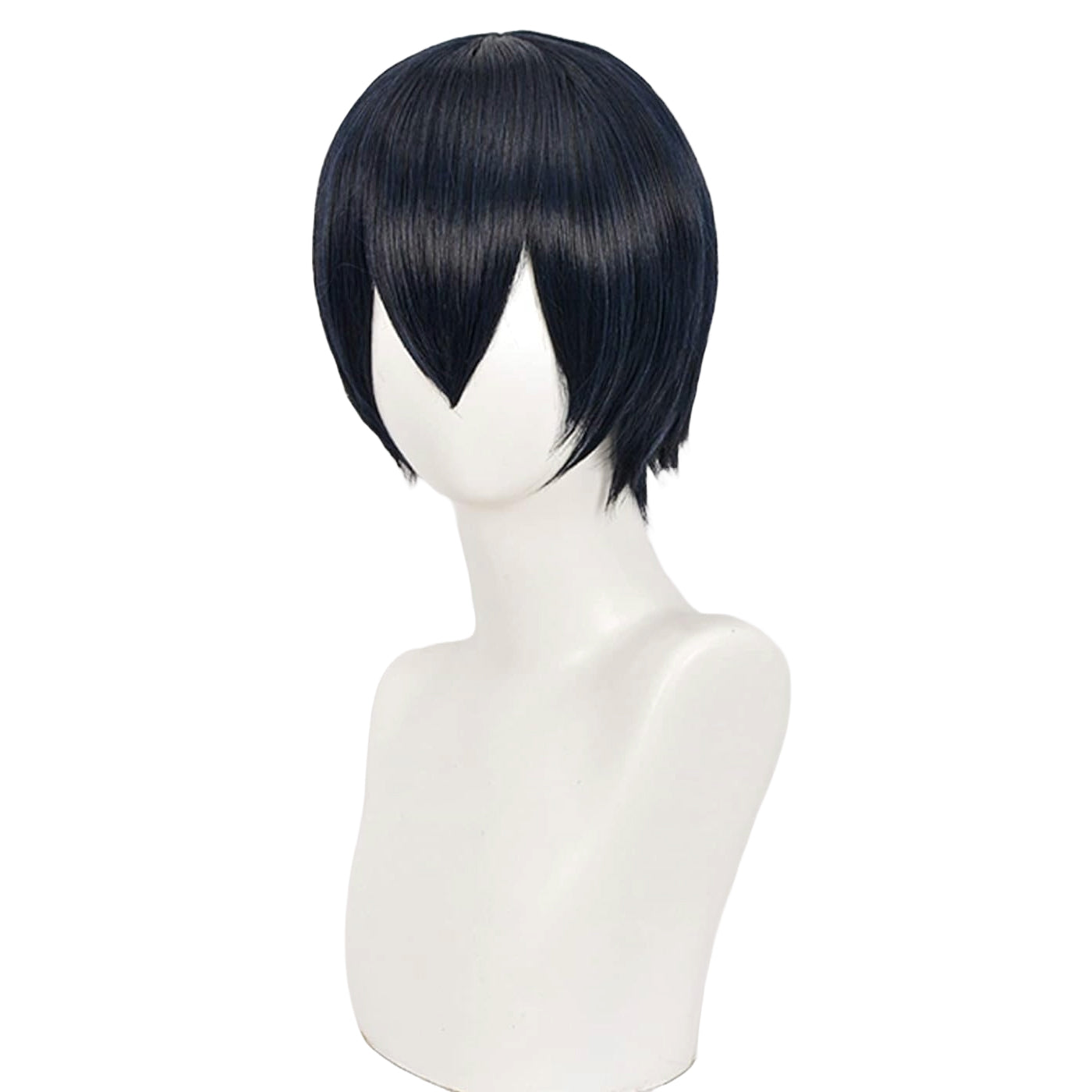 Anime Haikyuu Kageyama Tobio Black Short Cosplay Wig