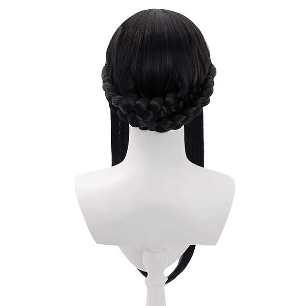 Yor Forger Black Anime Wig with Bangs