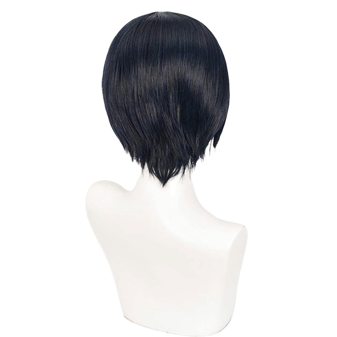 Anime Haikyuu Kageyama Tobio Black Short Cosplay Wig