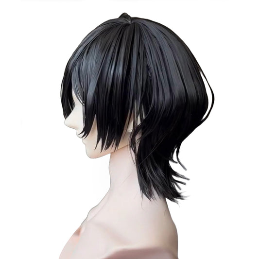 Soft, high-temperature fibers and detailed layering replicate Lelouch’s smooth, tousled hairstyle with lifelike texture