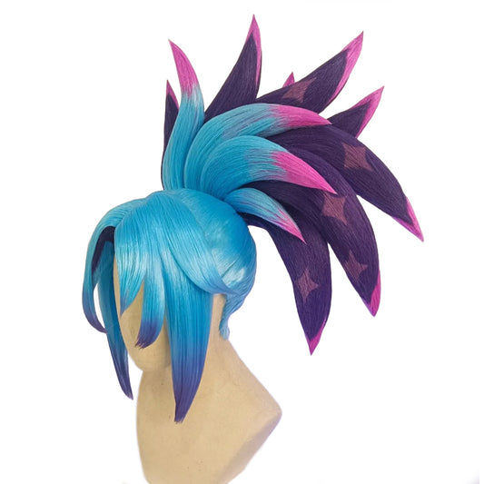 Embrace the Shadows: Star Guardian Akali Wig by Morojowig