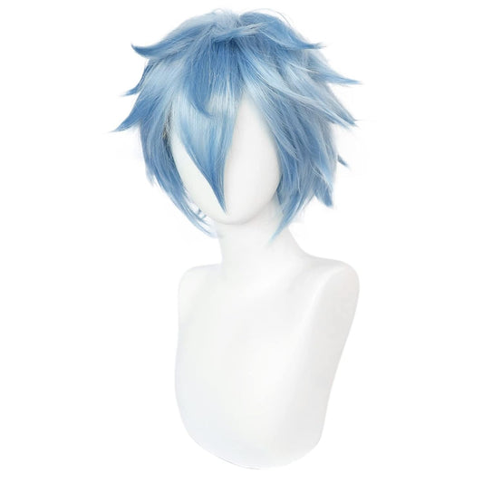Transform into Tomura Shigaraki: Get the Perfect Look with Our Blue Cosplay Wig!