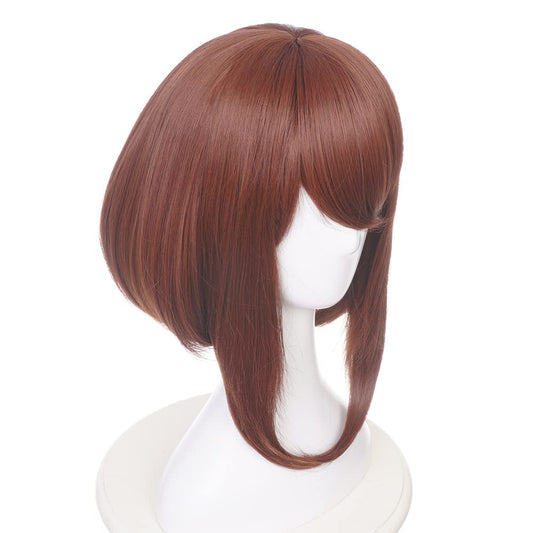 Cosplay Heroically: Embrace the Ochaco Uraraka Look with Morojowig's Exceptional Wig!