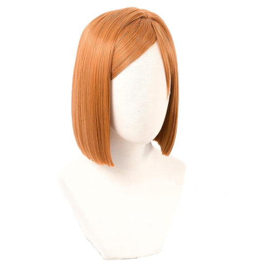 Unleash Your Inner Sorcerer: Nobara Kugisaki Wig for Authentic Jujutsu Kaisen Cosplay by Morojowig