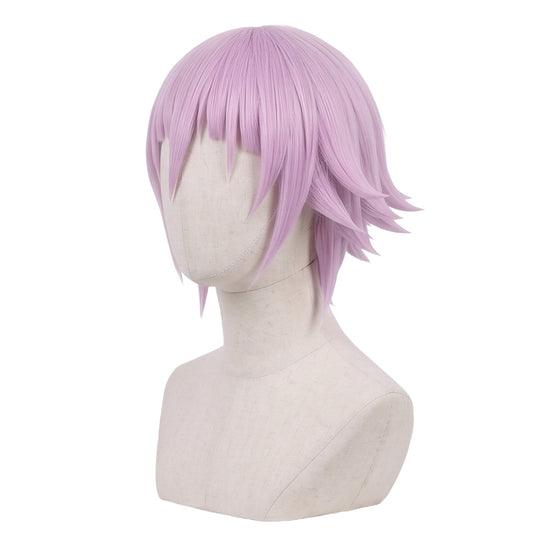 Side view of Crona wig showing long face-framing hair strands