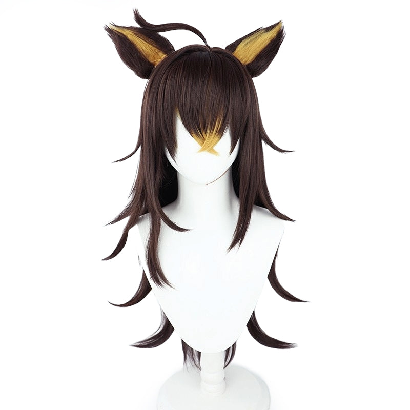 Ignite the Desert Spirit: Embrace the Power with Dehya Wig by Morojowig