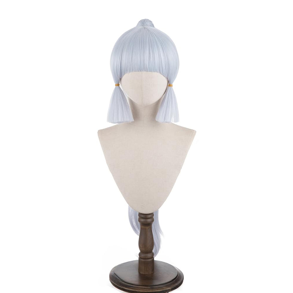 Grace and Frost: Embrace Elegance with the Kamisato Ayaka Wig by Morojowig!