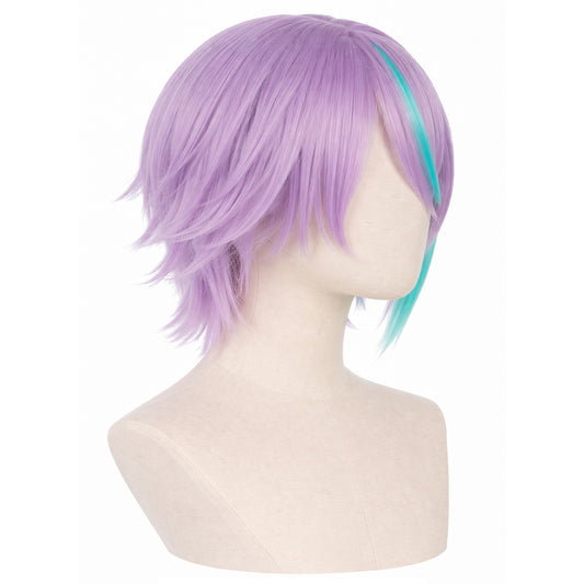 Rui Kamishiro cosplay wig displayed on mannequin, unstyled
