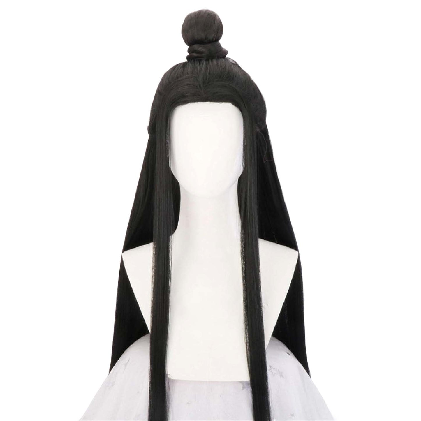 Graceful Elegance Unveiled: Lan Zhan Wig by Morojowig – Embody the Serenity of Hanguang-Jun!