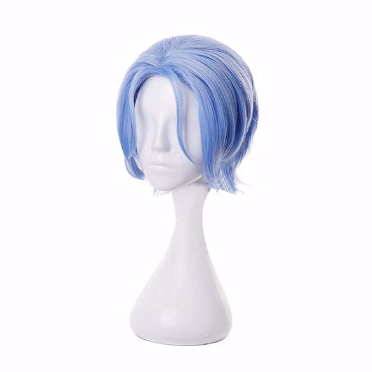 Langa Hasegawa Cosplay Wig Gradient Blue Short Hair: Ride the Wave of Style!