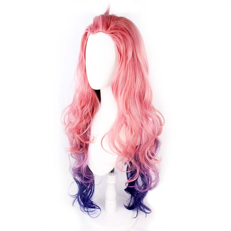 Transform into the Melodic Enchantress with Seraphine League of Legends Wig