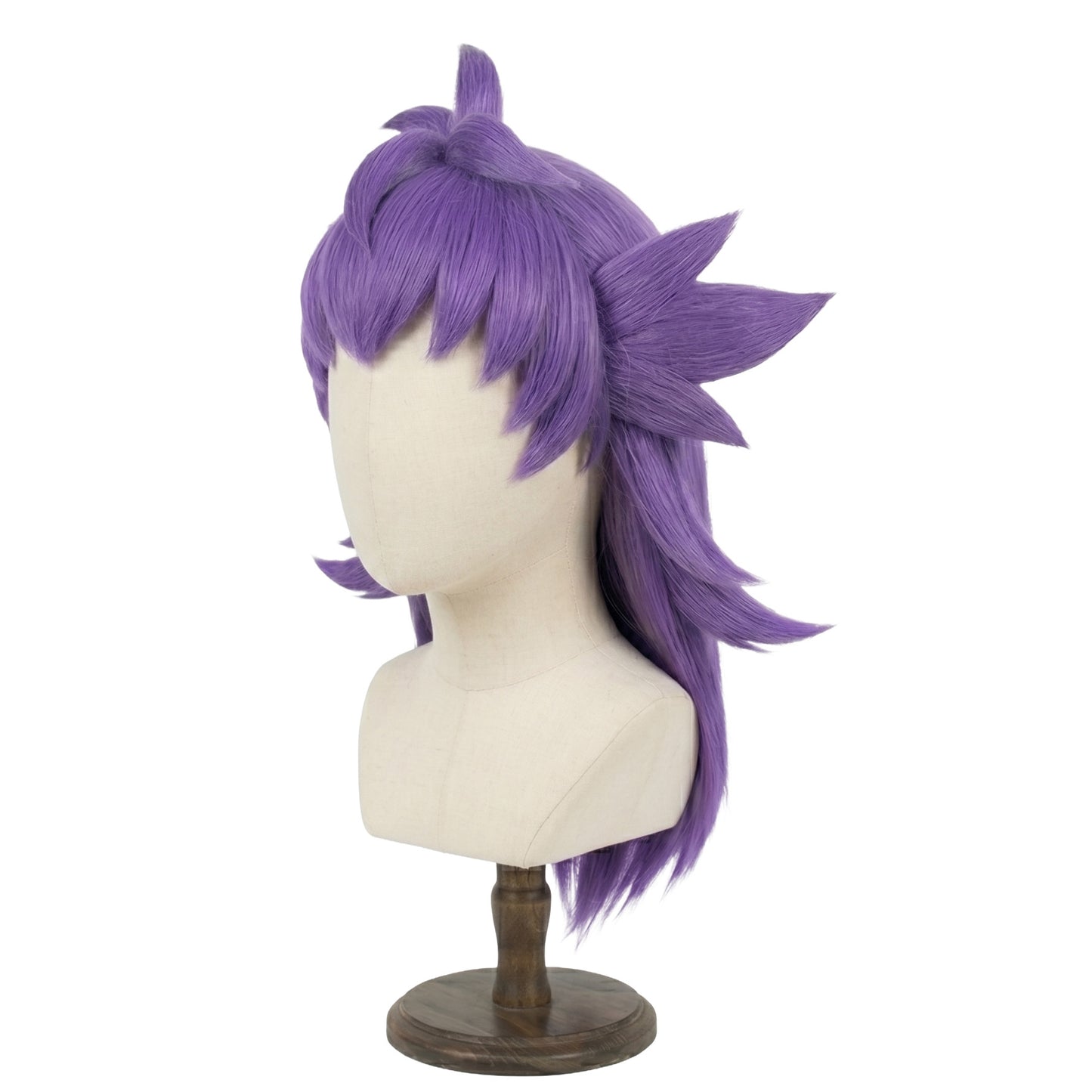 Leon Champion wig displayed on mannequin with dynamic spikes