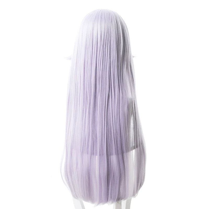 Royal Reign & Ghostly Grace” Bowsette/Booette Princess Teresa Wig – 31” Silver-White Majesty!