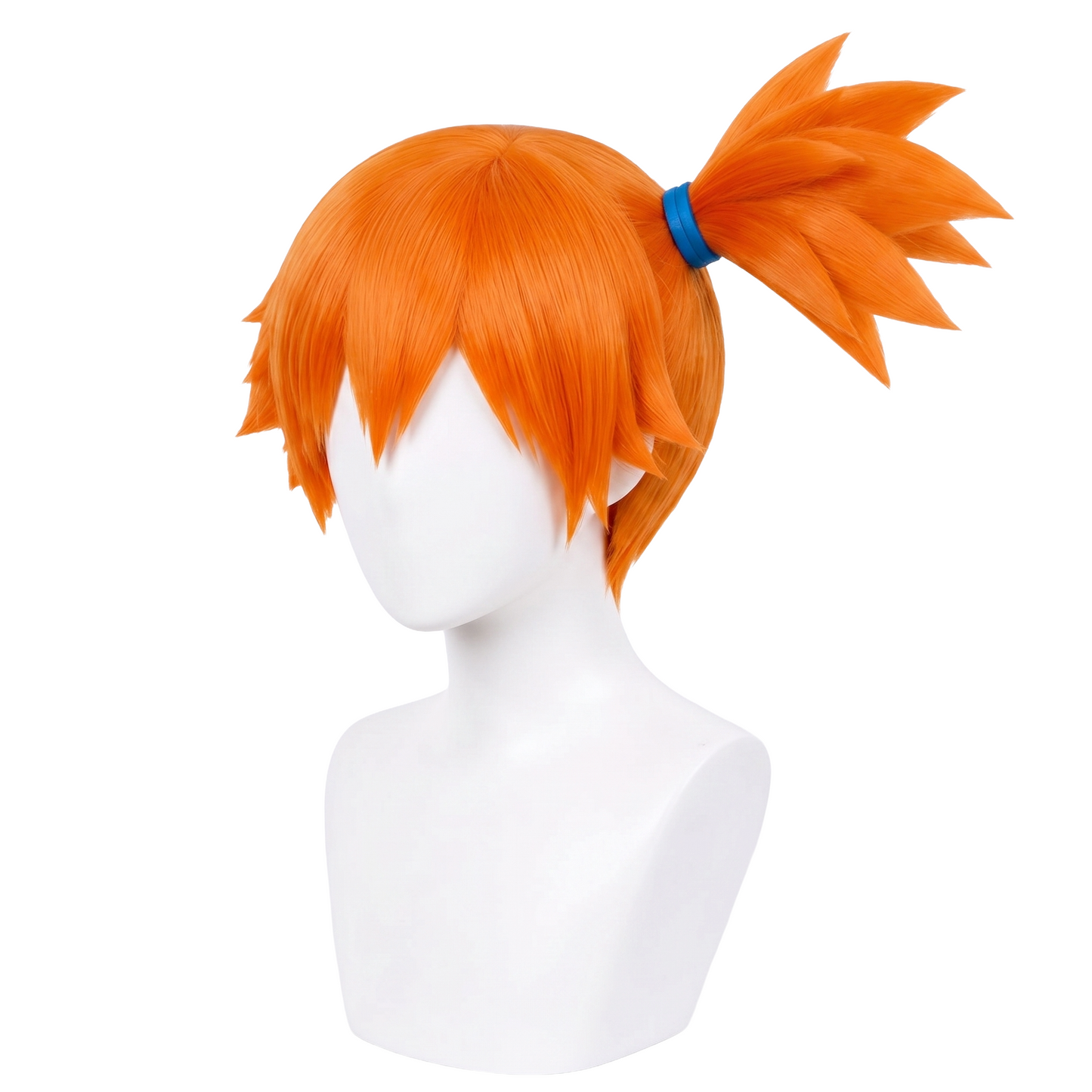 Misty wig showing signature ponytail and accurate anime cut