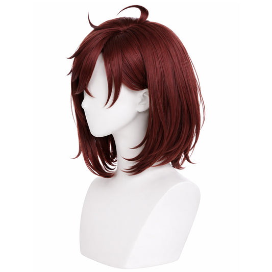 Side view of Momo Ayase basic cosplay wig