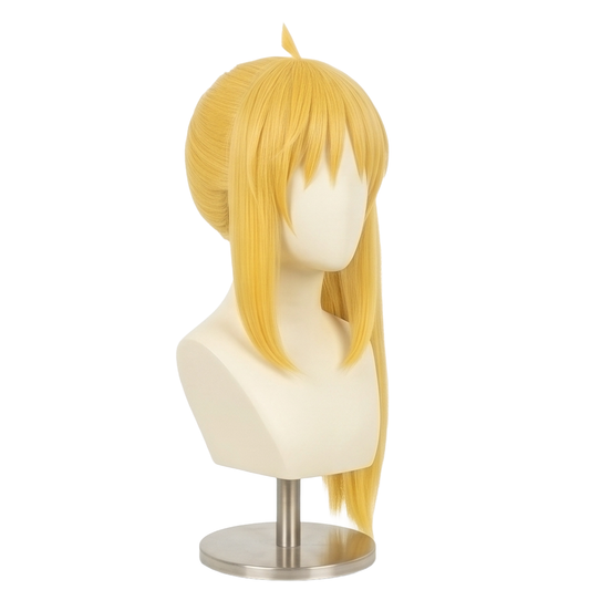 Nijika Ijichi wig displayed on mannequin with anime-accurate styling