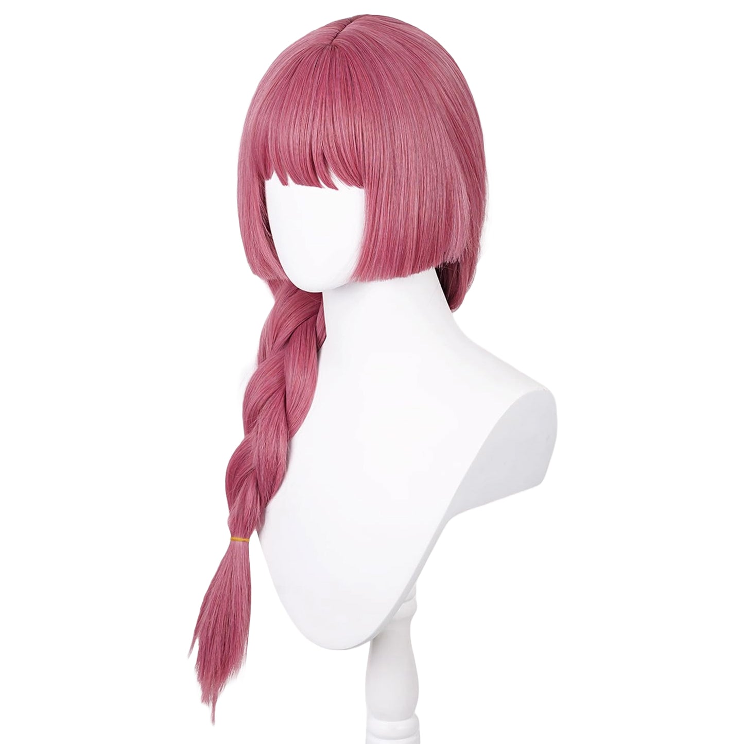 Anime Bocchi the Rock Hiroi Kikuri Pink Cosplay Wig with Braids