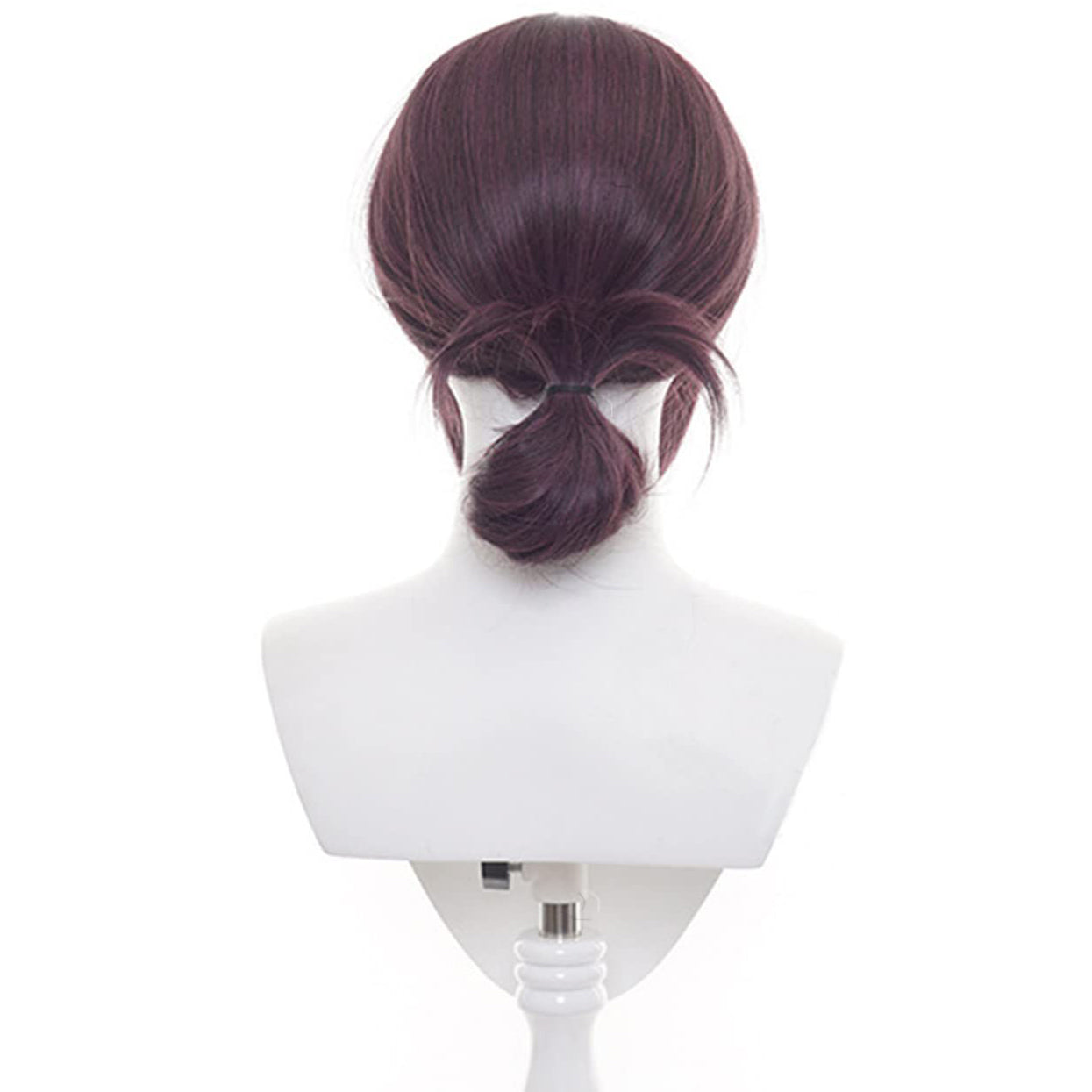 Reze Short Purple Wig with Bangs