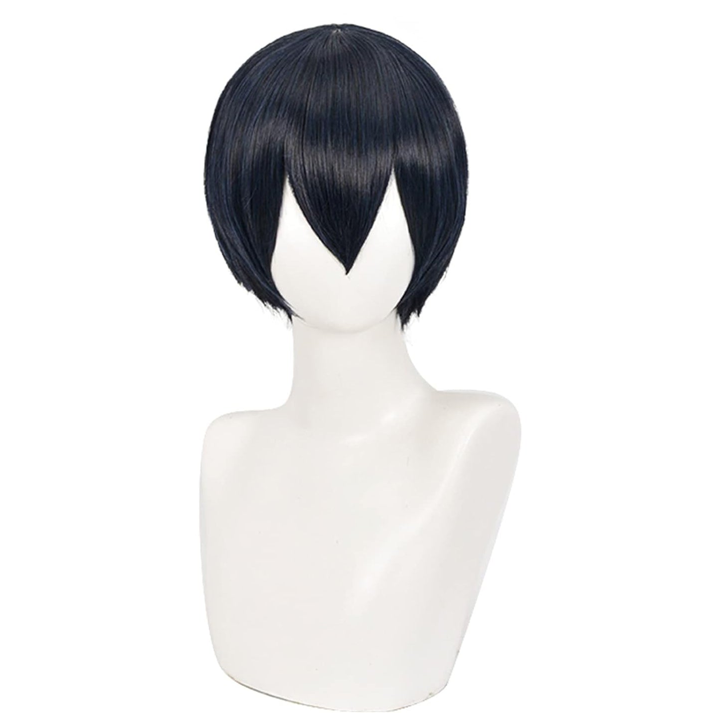 Anime Haikyuu Kageyama Tobio Black Short Cosplay Wig