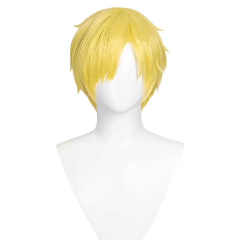 Set Sail in Style: Discover 'Black Leg' Sanji Wig – Embrace the Adventure of One Piece Cosplay!