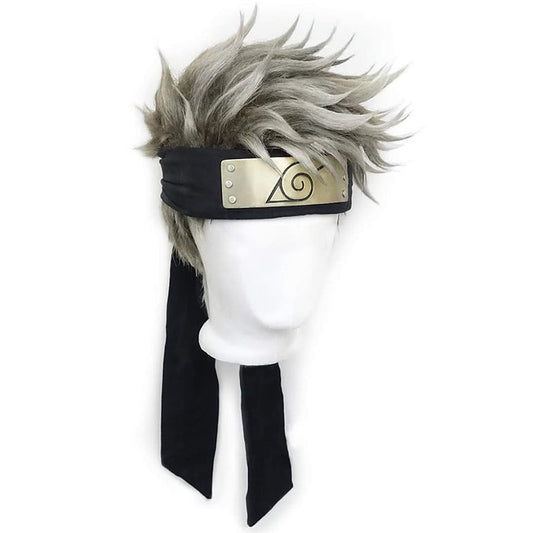 Embrace Hokage Glory with the Kakashi Hatake Wig - Unleash Your Inner Ninja!