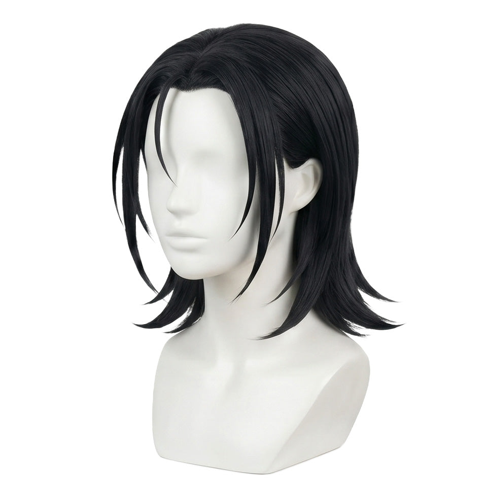 DIY styling wig for recreating Yuka Okkotsu's elegant hairstyle