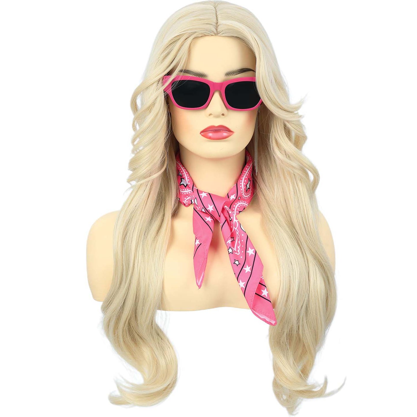 Step into the Glamorous World of Barbie with Our Exquisite Long Blonde Cosplay Wig