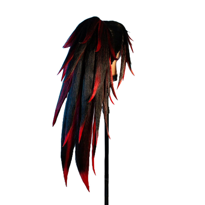 Michikatsu Tsugikuni Powerful Samurai Become an Upper Rank One with Kokushibo Cosplay wig
