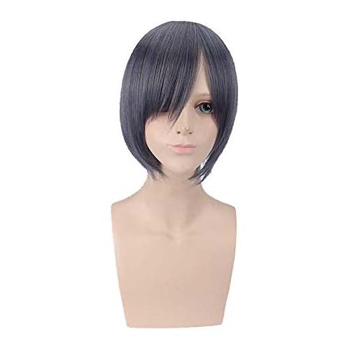 Get Captivating with the Ciel Phantomhive Cosplay Wig! Perfect for Anime Conventions and Cosplay Events
