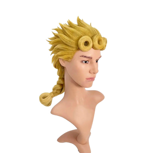 Step into Giorno Giovanna's Shoes with Our Premium Cosplay Wig