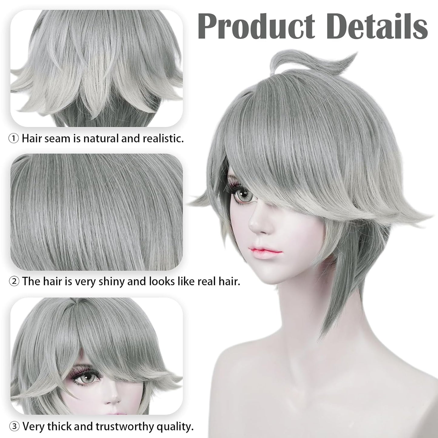 Unleash the Brilliance: Transform with Alhaitham Wig from Genshin Impact!