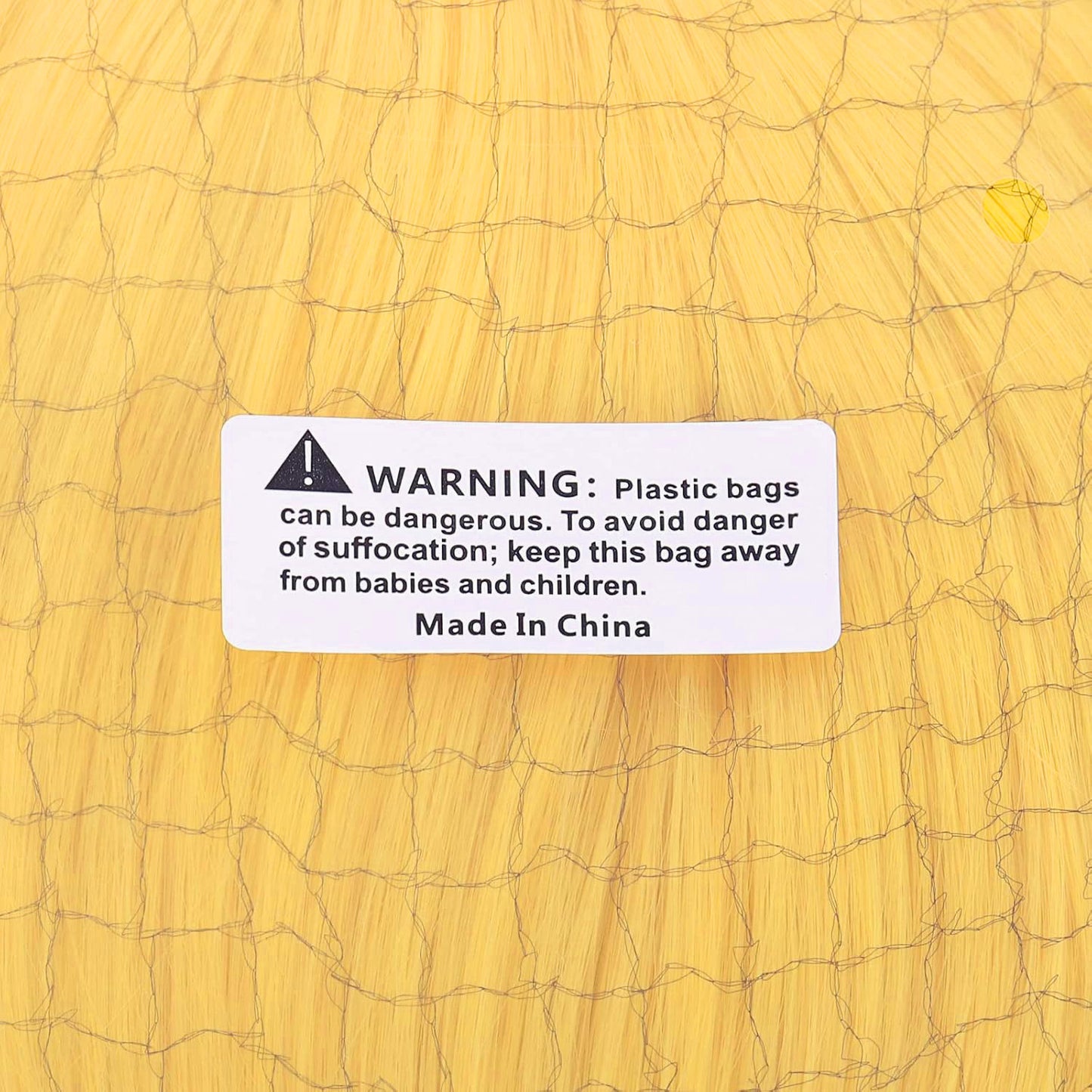 Ken Masters cosplay wig in premium packaging with protective netting and care guide