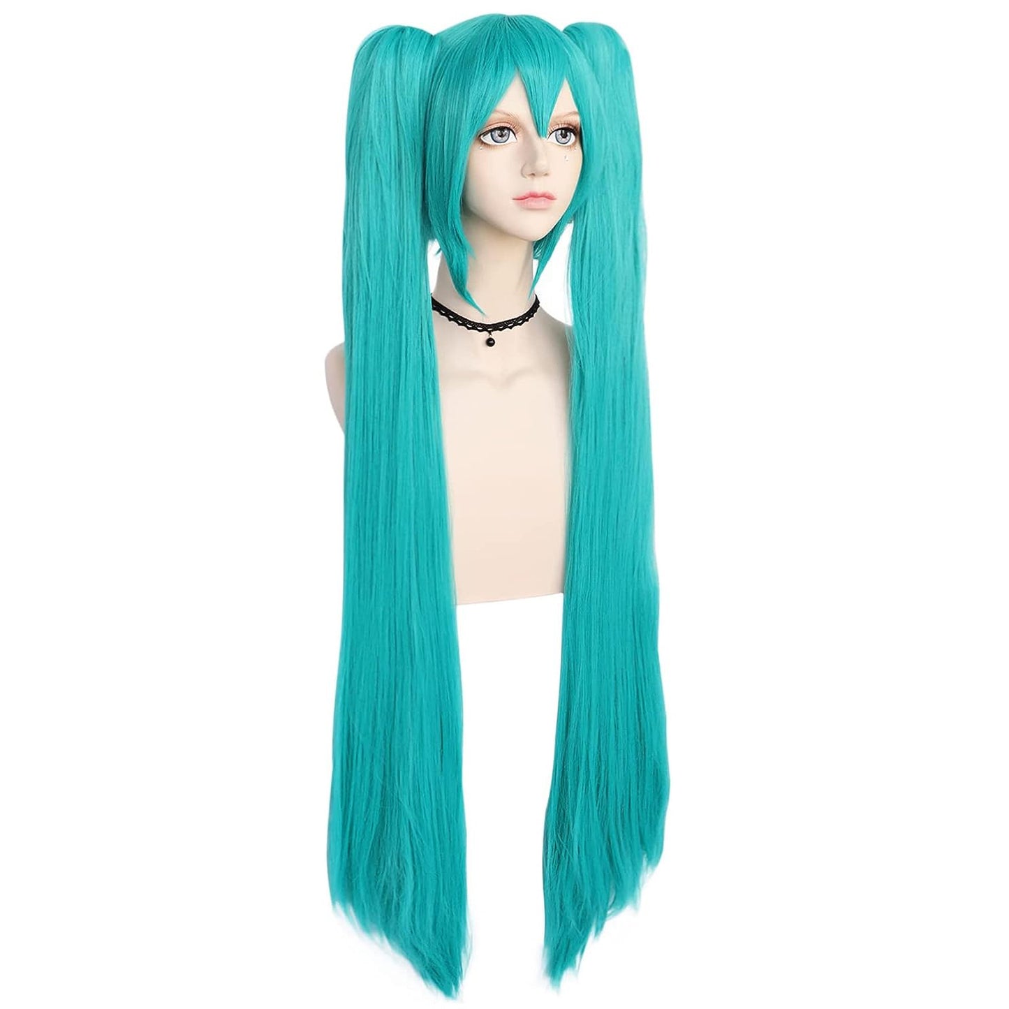 Hatsune Miku Blue Cosplay Wig Fashion Long Straight Lolita Wig for Anime