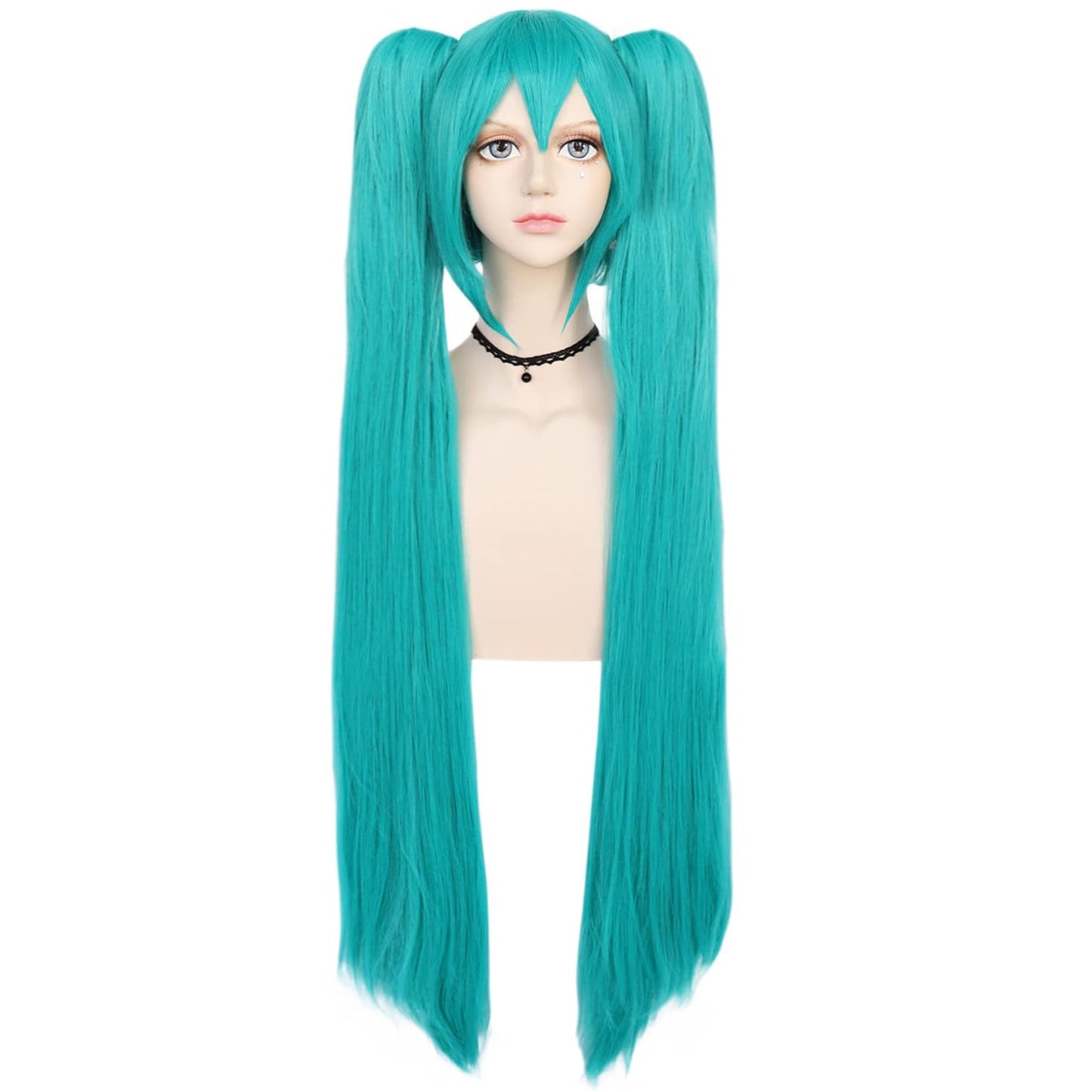 Hatsune Miku Blue Cosplay Wig Fashion Long Straight Lolita Wig for Anime