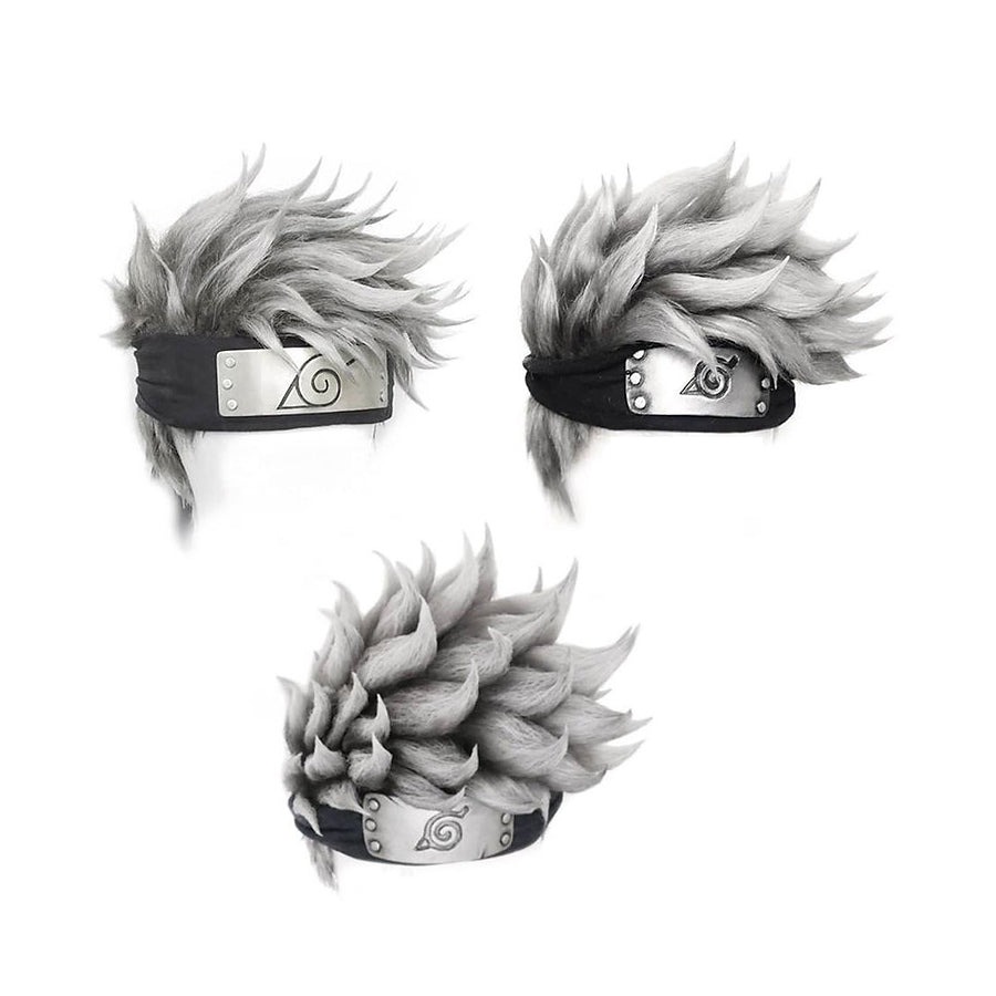 Embrace Hokage Glory with the Kakashi Hatake Wig - Unleash Your Inner Ninja!