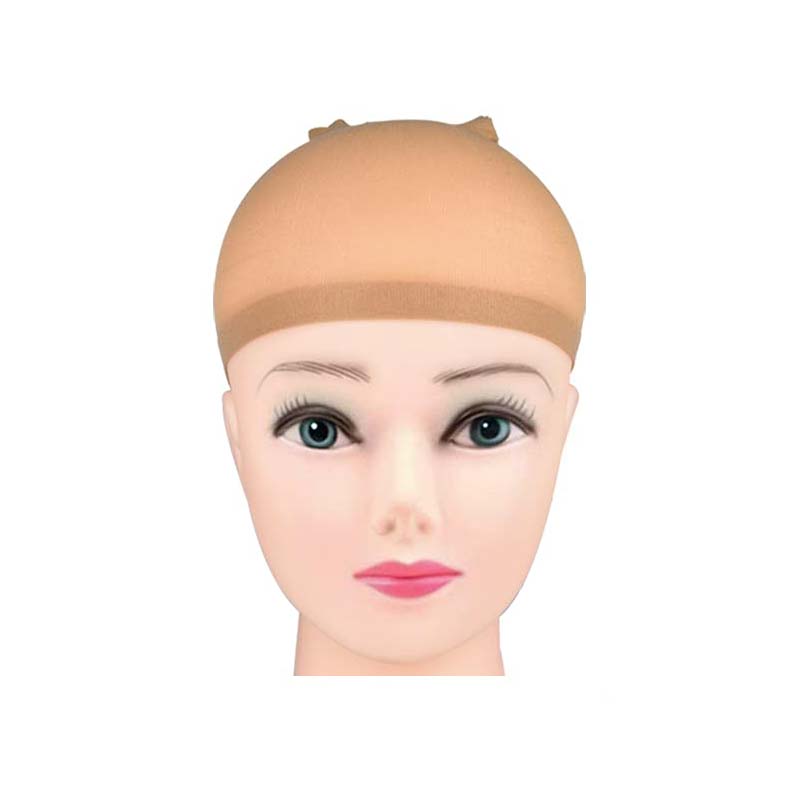 Nylon Wig Caps, Stocking Caps For Wigs Stretchy Wig Caps Brown & Light Brown Wig Caps For Women