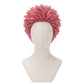 DIY styling wig for recreating Akaza’s short fluffy hairstyle