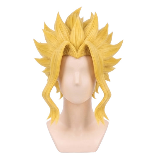 DIY styling wig for recreating All Might’s messy spiky hairstyle