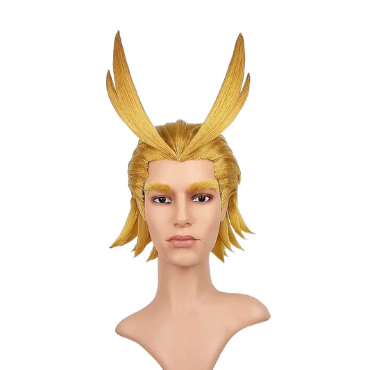 Embody the Symbol of Peace: Transform into All Might with Morojowig's Toshinori Yagi Wig!