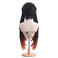 Back view of Amo Empool cosplay wig with cropped back and unstyled fibers