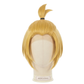 DIY styling wig for recreating Arthur’s upward knight hairstyle