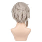 Back view of Bungo Stray Dogs Atsushi wig with forward-swept layers