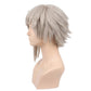 Side view of Atsushi wig showing long right-side hair lock