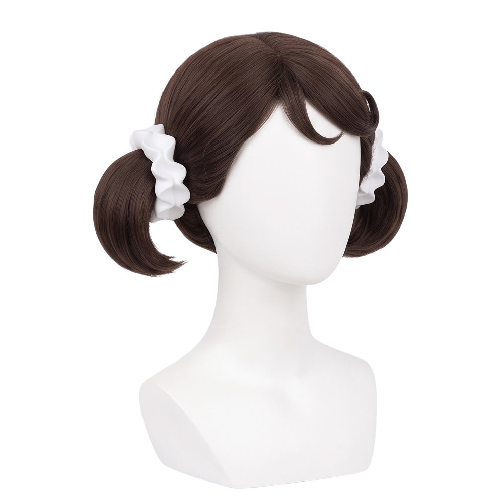 Brown anime cosplay wig inspired by Becky Blackbell from SPY x FAMILY