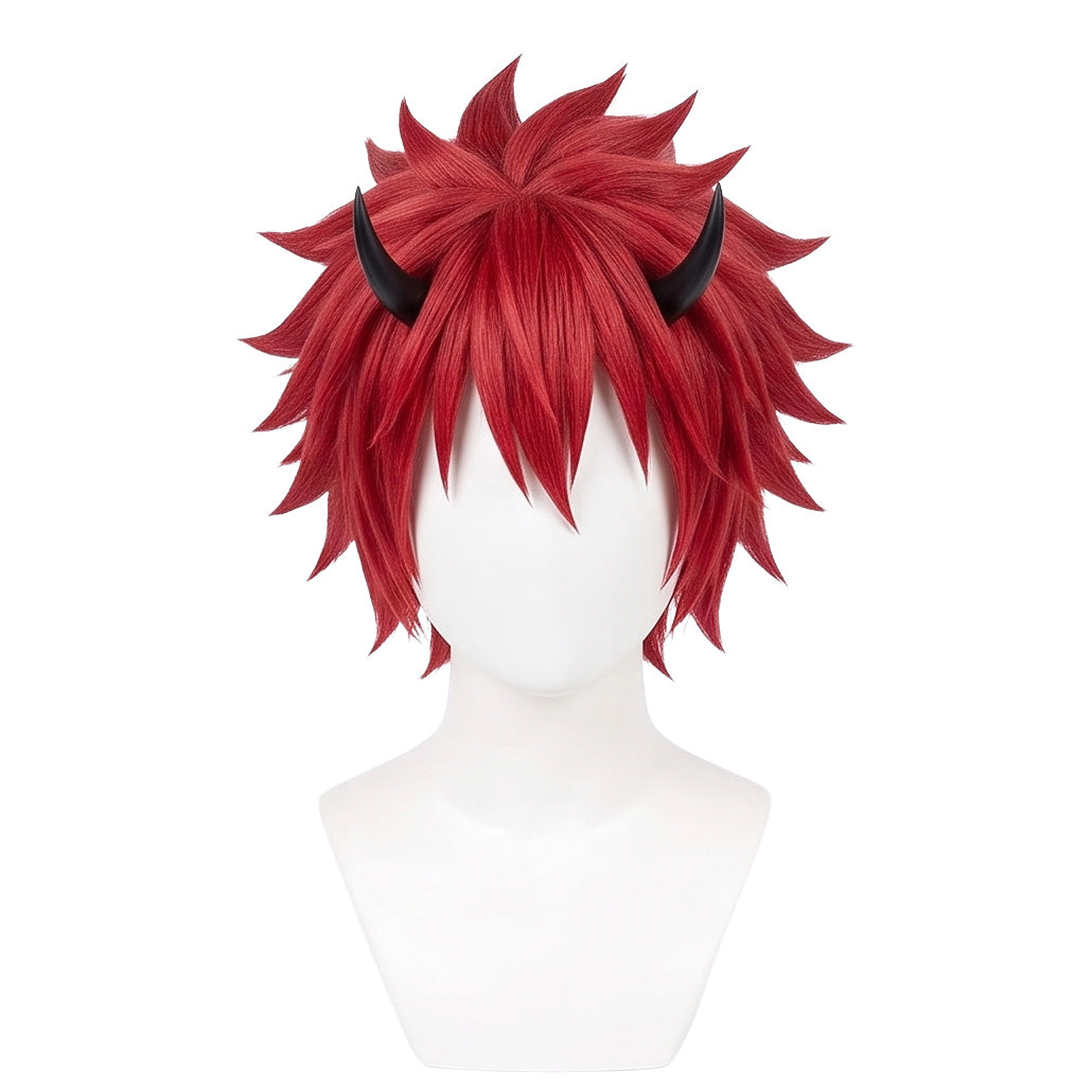 DIY styling wig for recreating Benimaru’s tied-back hairstyle