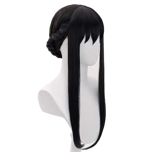 Yor Forger Black Anime Wig with Bangs