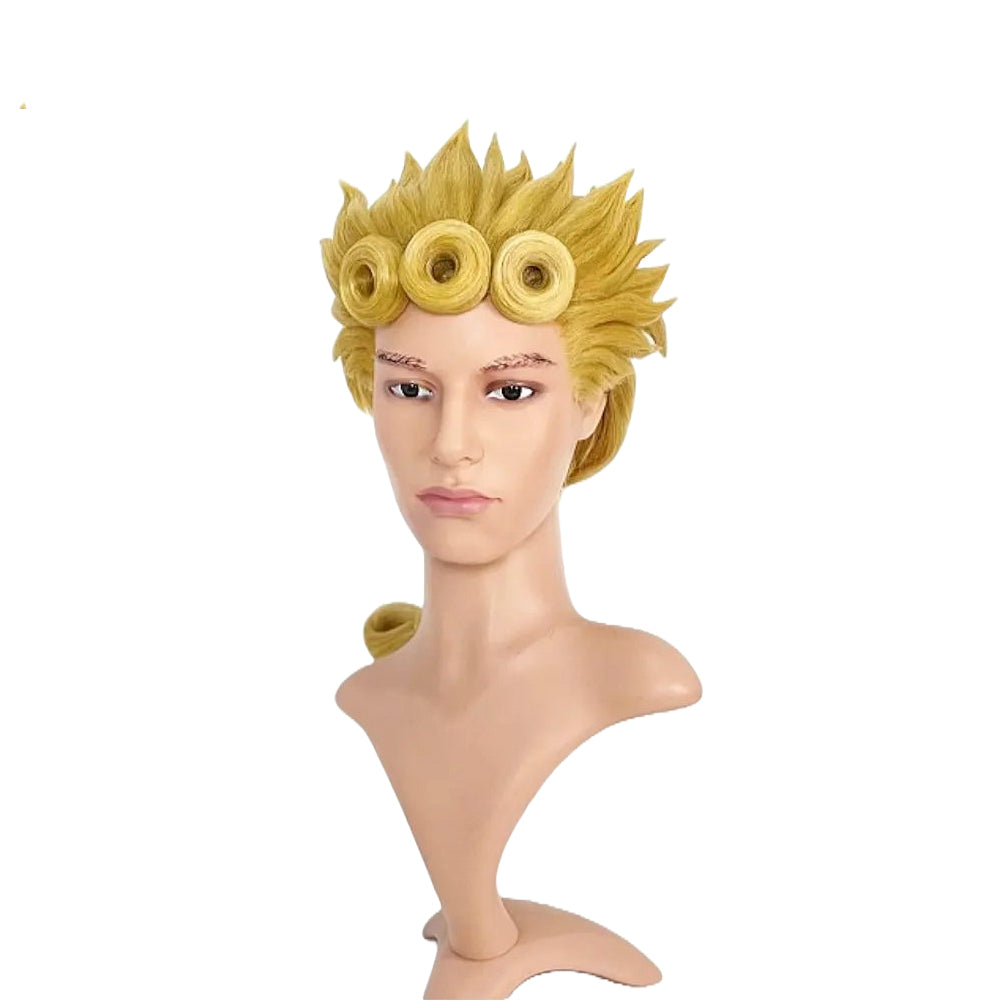 Step into Giorno Giovanna's Shoes with Our Premium Cosplay Wig