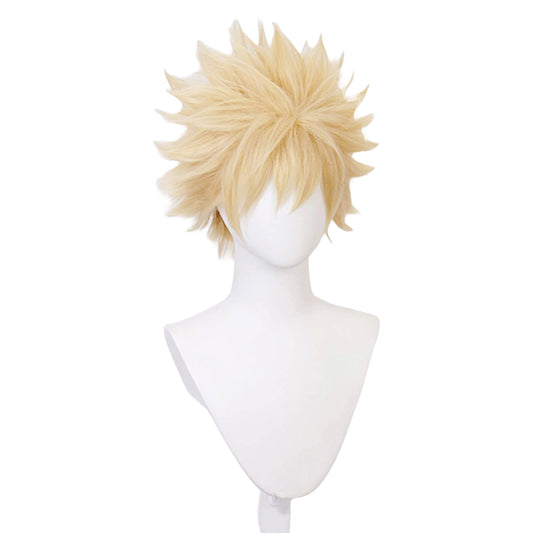 Dynamight Unleashed: Embrace Explosive Power with Morojowig's Katsuki Bakugo Wig!