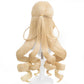 Navia Cosplay Wig Blonde Long Wavy Hair Synthetic Fabric