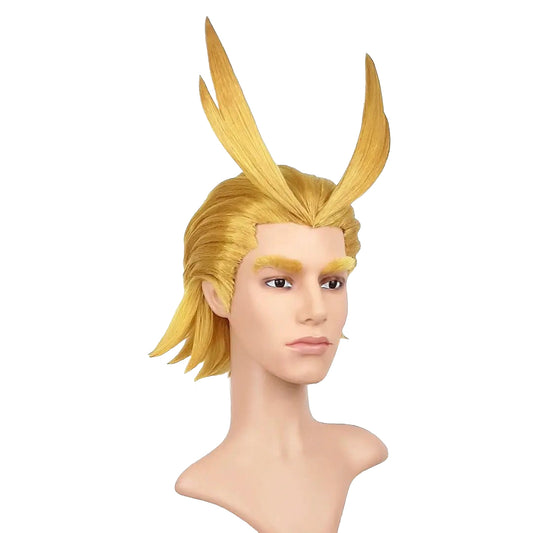 Embody the Symbol of Peace: Transform into All Might with Morojowig's Toshinori Yagi Wig!